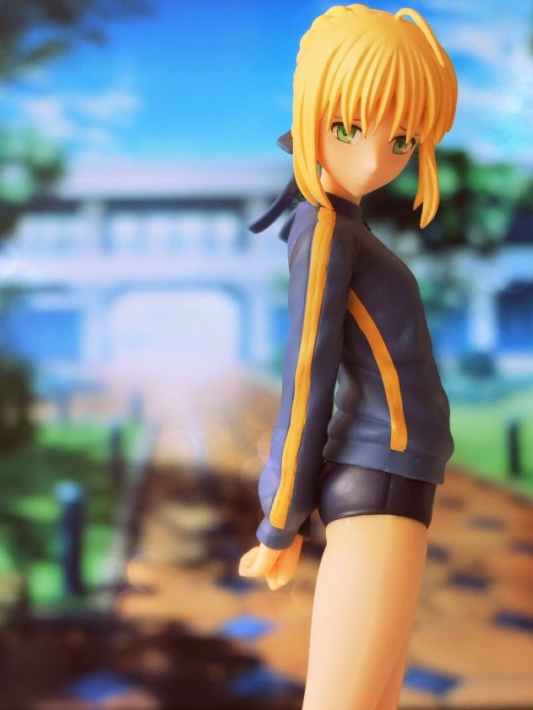 Fate/Stay Night Altria Pendragon SQ Saber Gym Outfit ver