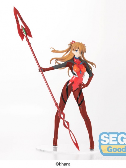 Evangelion New theatrical Edition SPM Asuka Shikinami con Lanza de Cassius