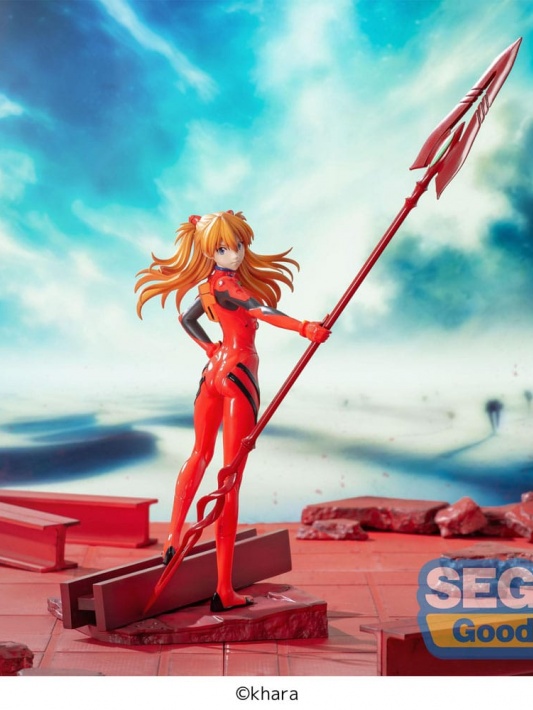 Evangelion: 3.0+1.0 Thrice Upon a Time Luminasta Asuka Shikinami Langley x Spear of Cassius (Restock)